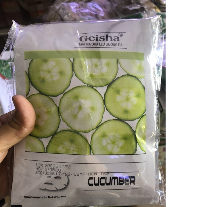 Mặt nạ Geisha Collagen trắng da giữ ẩm