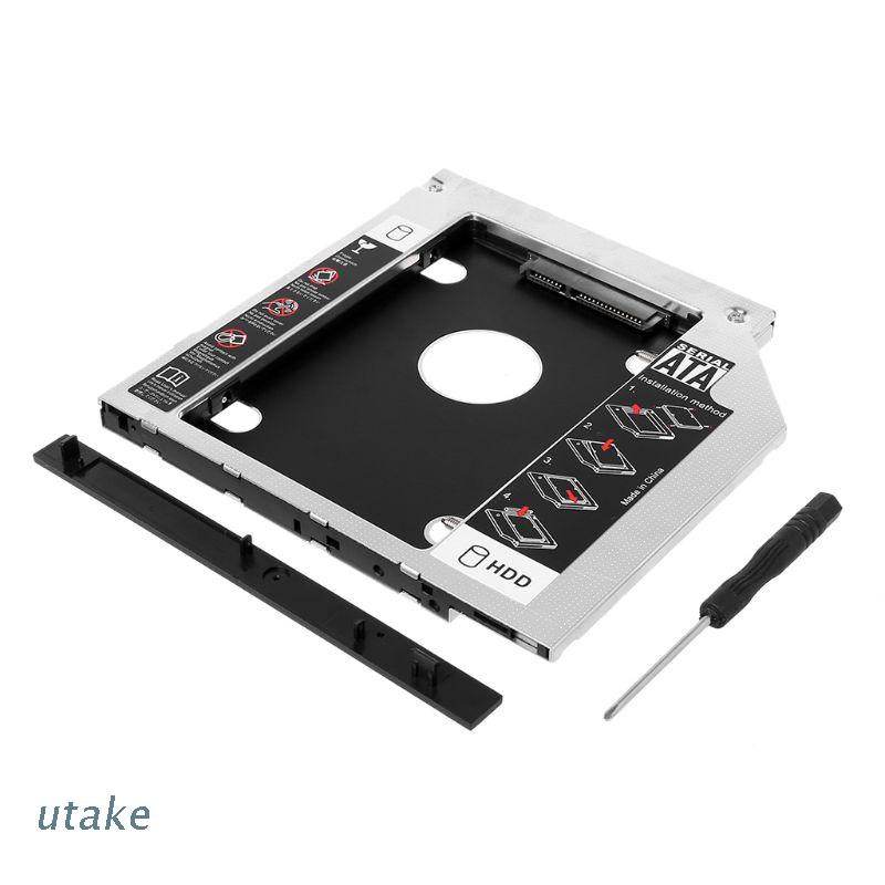 Ổ Cứng Utake 2nd Hdd Caddy 9.5mm Sata Sang Sata Cho Laptop Cd / Dvd