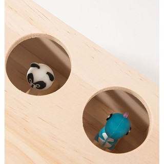 (Order) Đồ chơi gỗ - Mèo chơi hamster