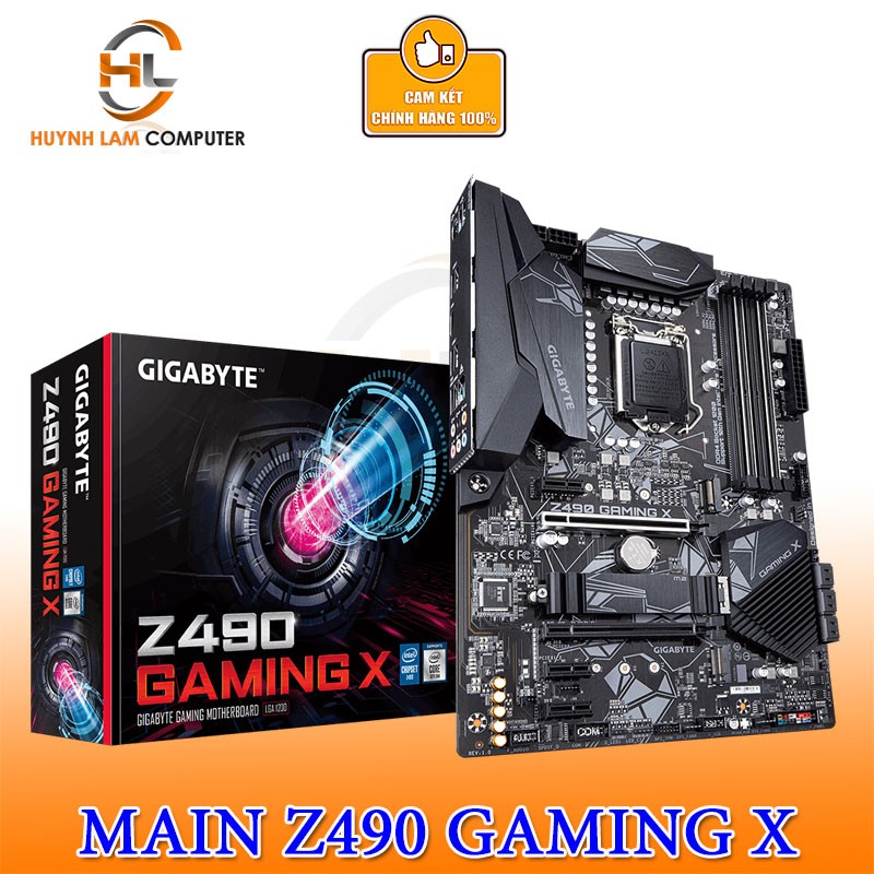 [Mã ELMS05 giảm 5% đơn 300k]Main Gigabyte Z490 Gaming X LGA1200 Chính hãng Viễn Sơn Phân phối