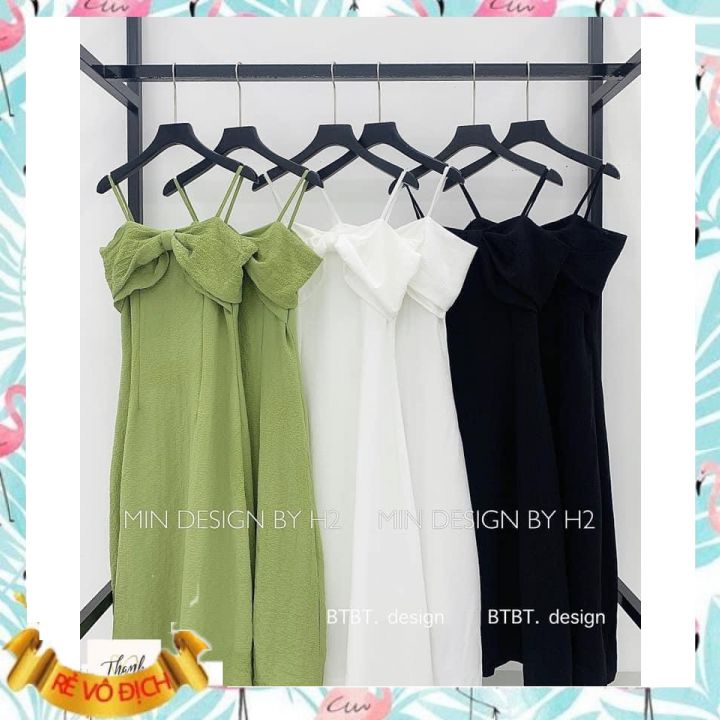 VÁY HAI DÂY DÁNG XÒE. ĐẦM HAI DÂY KẺ ĐỎ CARO