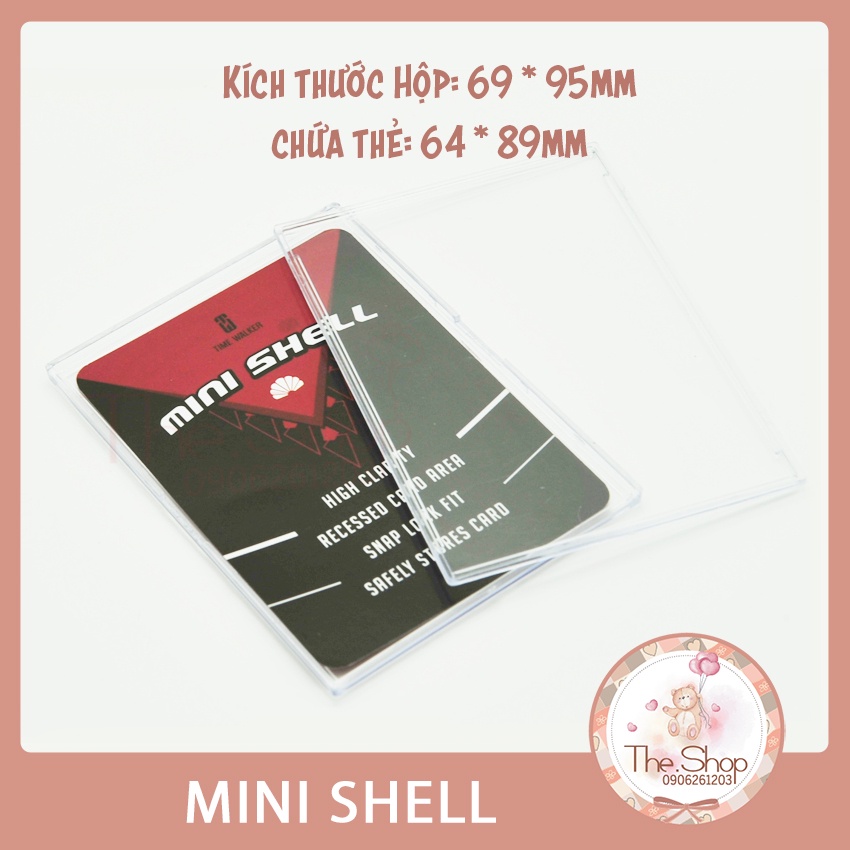 Khung Card Bảo Vệ Thẻ Bài Vỏ Mica Cứng - Mini Case