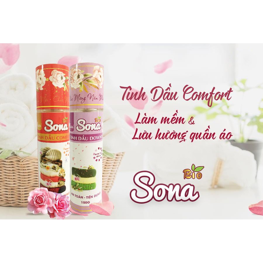 Combo 2 chai Xả Vải Khô SONA 150ml Hương Comfort BaBy