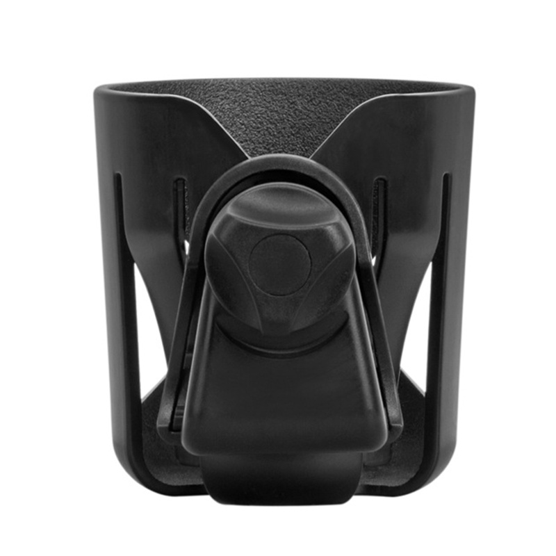 Giá Đỡ Cốc Nước 360 Độ Bằng ABS Màu Đen / Xám Tiện Dụng Cho Xe Đẩy Em Bé