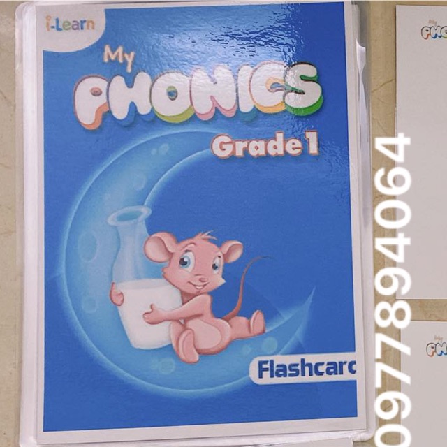 Flashcard MY PHONICS 1 (ép plastics)