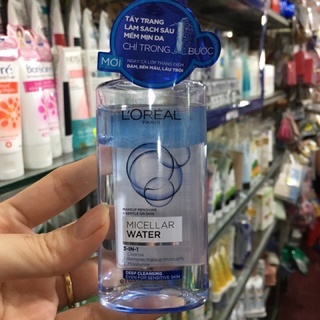 Nước tẩy trang sạch sâu L’Oreal Micellar Water 3-in-1 95ml