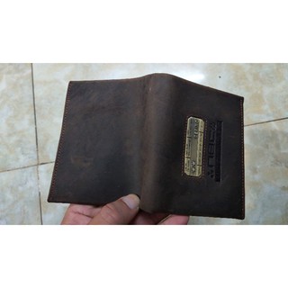 Ví da bò sáp có miếng đồng (Cefiro)