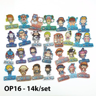 Sticker onepiece (mẫu OP09-OP17) dán trang trí size nhỏ 3-5cm