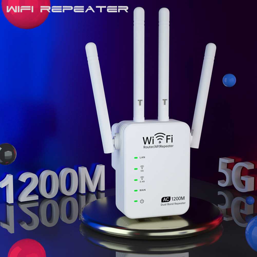 Bộ lặp WiFi không dây 2.4G Bộ khuếch đại tín hiệu 300Mbps Bộ khuếch đại tăng cường dải sóng WiFi Bộ định tuyến cổng