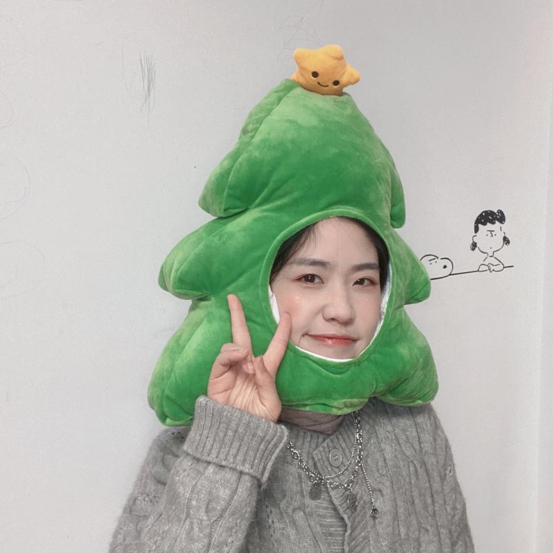 Mũ Đội Hình Cô Gái / Cây Thông / Trái Tim Dễ Thương Vui Nhộn Kiểu Nhật Hàn Làm Quà Tặng Giáng Sinh / Chụp Ảnh