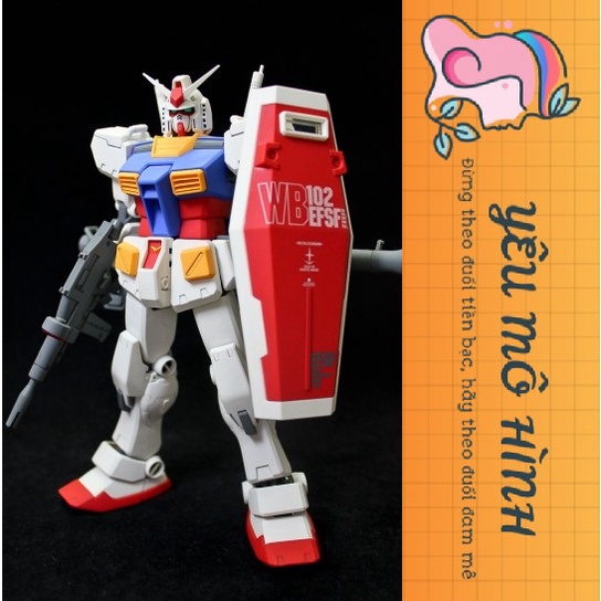 Gundam MG RX-78-2 Ver 3.0 Tặng kèm Decal nước