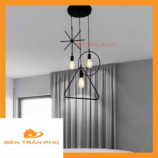 Đèn Thả Đèn Thả Trần Hình Học Trang Trí [Den Tha]