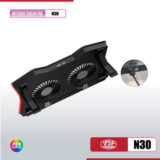 Fan tản nhiệt cho laptop Notebook cooler pad N30