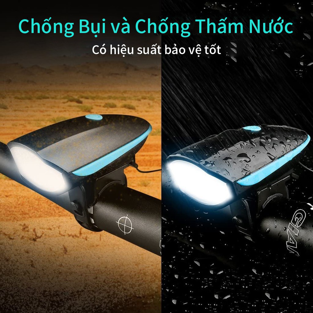 Đèn pin xe đạp led siêu sáng