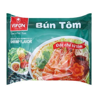 Bún tôm vifon gói 65g 1 gói 10.000 5 gói 48.000