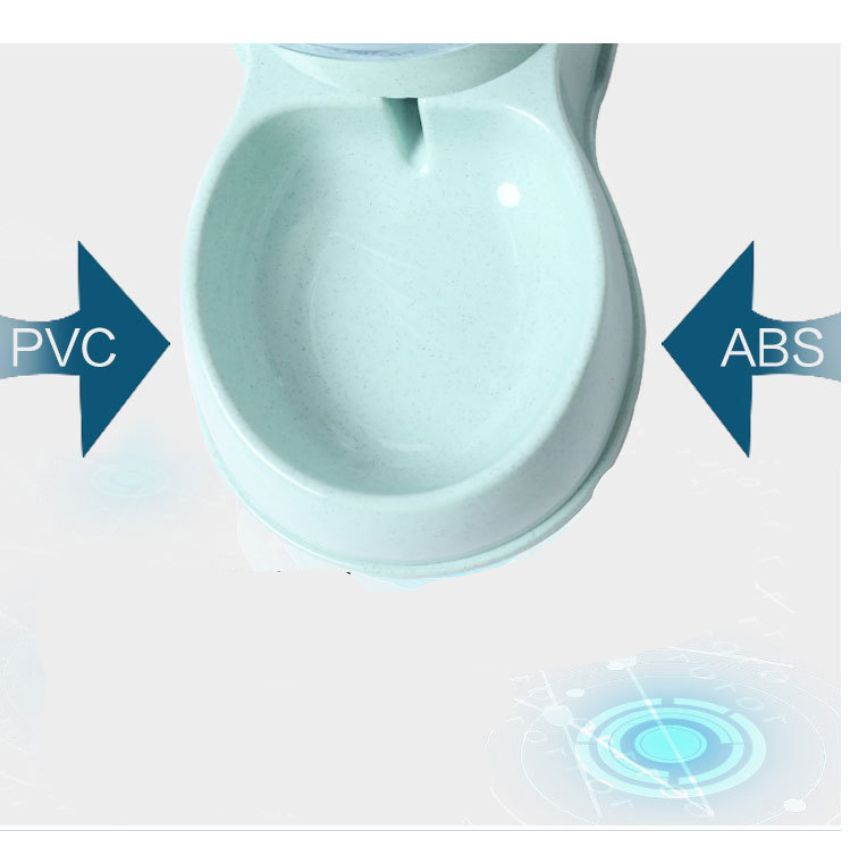 Bình nước, thức ăn tự động cho chó mèo cao cấp Cưng Store CS16 đựng nhiều nước tự đổ nước cho chó