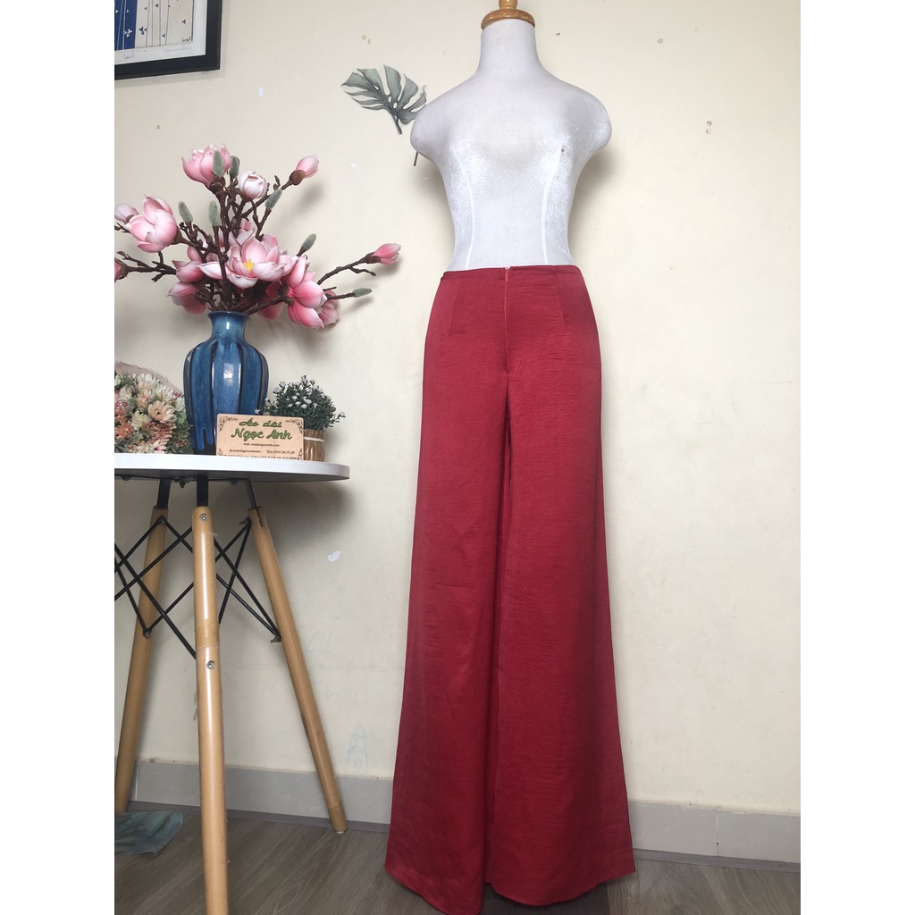 Quần mặc áo dài may sẵn - form đẹp - lụa tây thi | BigBuy360 - bigbuy360.vn