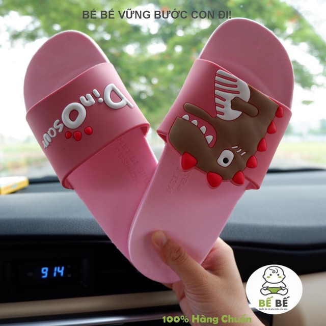 DÉP THỜI TRANG LÊ QUAI NGANG KHỦNG LONG DINO CHO NAM NỮ UNISEX | BigBuy360 - bigbuy360.vn