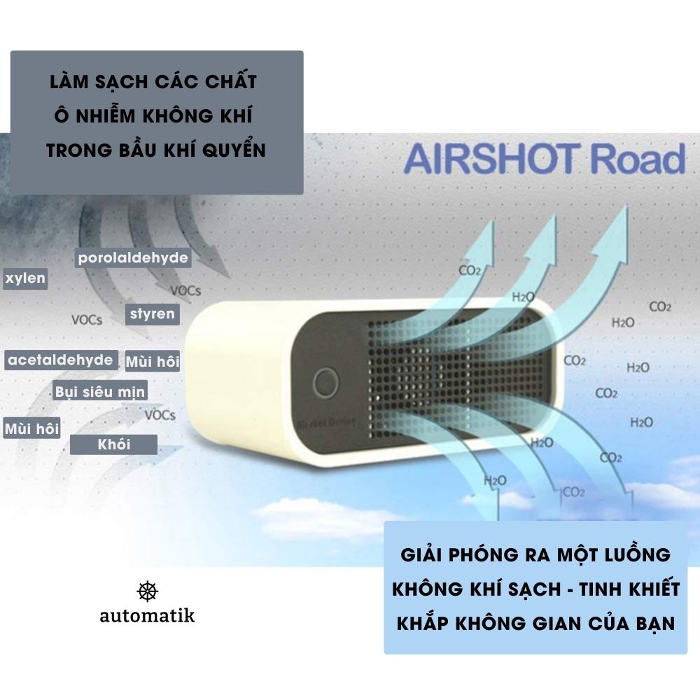 Máy Lọc Không Khí Mini Airshot Road Chính Hãng Hàn Quốc