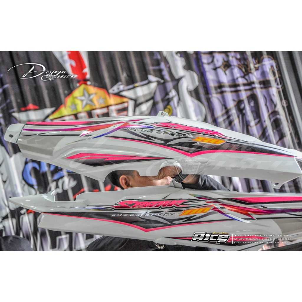 Tem Sirius Trắng  Spark Titan Sấm Sét