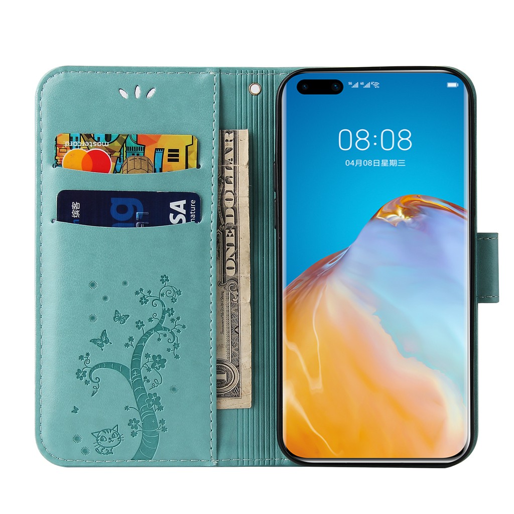 HUAWEI P40 Pro / P40 / P30 Pro / P30 Lite / P20 Pro / P20 Lite Ốp lưng điện thoại bằng da dành cho