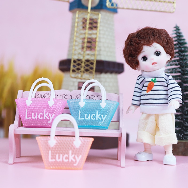 Túi xách tay cho búp bê 16cm