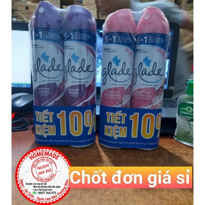 Bình Xịt Thơm Phòng Glade 280 ML Hàng Chính Hãng