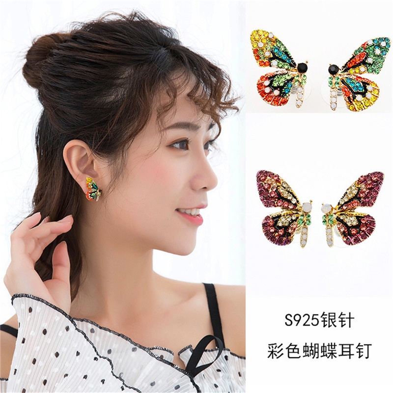 Đôi bông tai hình nơ bằng hợp kim thời trang phương tây