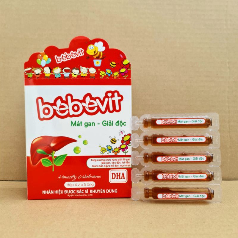 Bebevit Mát gan - Giải độc