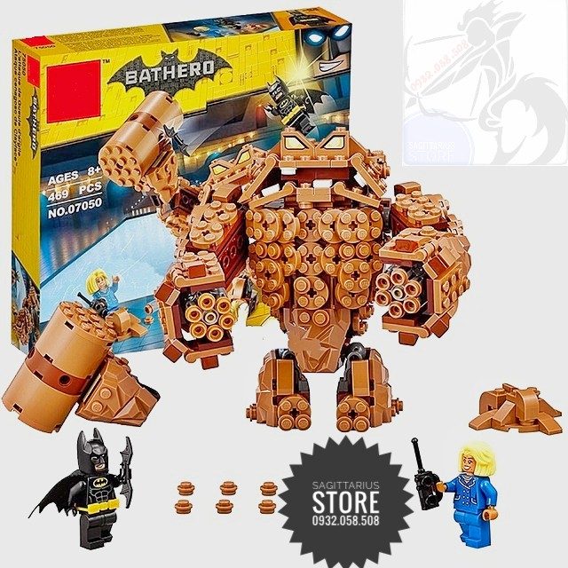 Lego Lepin 07050 Lắp Ráp Quái Vật Đá - Marvel Super Heroes ( 469 Mảnh )