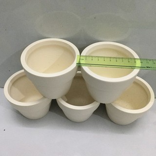 COMBO 5 CHẬU ĐẤT NUNG 9X9.5CM