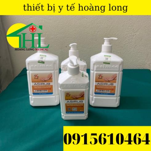 Nước rửa tay Asirub, sát khuẩn nhanh, dùng trong bệnh viện