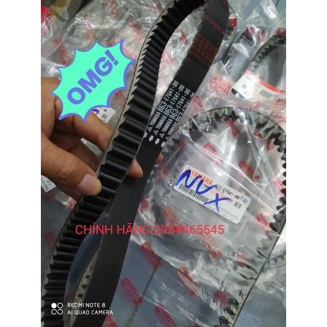 DAYCUROA_Dây curoa NVX zin chính hãng Yamaha chuẩn 100%