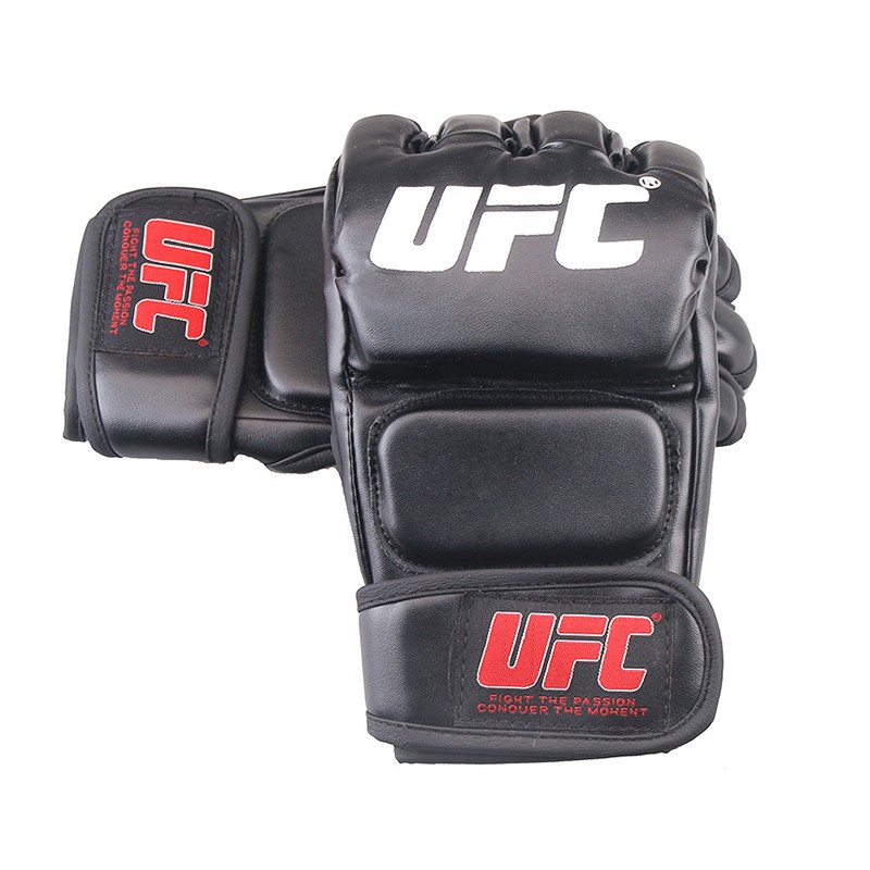 HOT 🎁 Găng tay UFC hở ngón ⚡FREESHIP⚡ găng tay đấm MMA giá rẻ