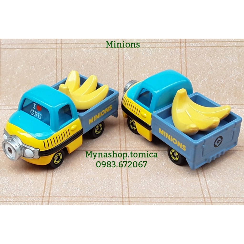 Đồ chơi mô hình xe tomica, Minion Movie Collection, I love Gru / Mel