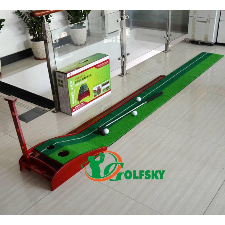 Thảm Putter Golf ( Tặng kèm 5 bóng golf )