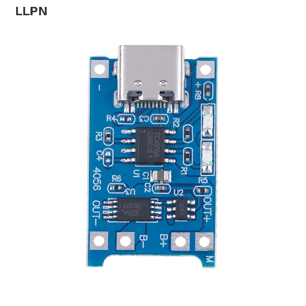 Bảng mạch sạc pin lithium 5V 1A type C TP4056 18650