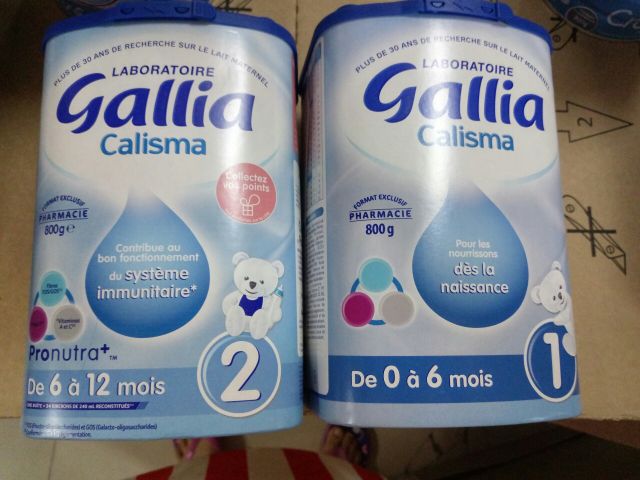 Sữa GALLIA SỐ 2 - NỘI ĐỊA PHÁP. Hộp 900g