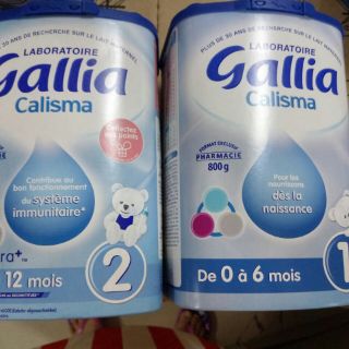 Sữa Gallia Calisma số 2 Pháp - hộp 900g