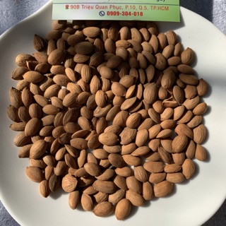 Hạnh Nhân 200gram (Loại Thượng Hạng, Mới, Thơm, Ngon)