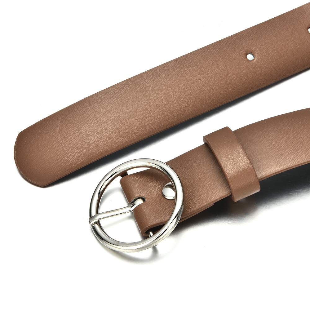 Thắt Lưng Nữ Khóa Tròn Kim Loại Phong Cách Boho