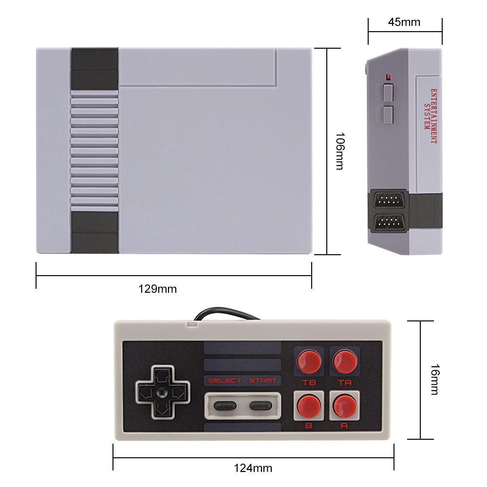 Máy Chơi Game Video Av Rca Tích Hợp 620 Trò Chơi