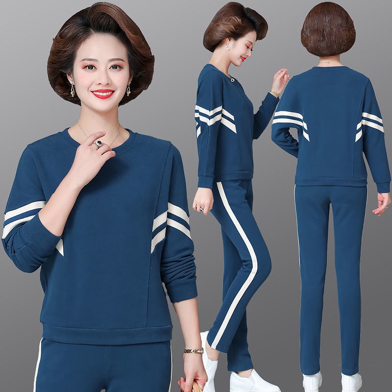 Bộ Đồ Vest Dáng Rộng Thời Trang Xuân Thu Cho Phụ Nữ Trung Niên 40-50 Tuổi | BigBuy360 - bigbuy360.vn
