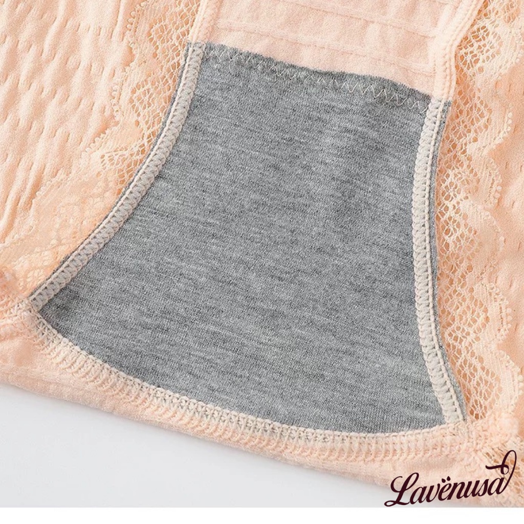 Quần lót nữ cotton cao cấp kháng khuẩn mềm mại thoáng khí LAVENUSA QL50