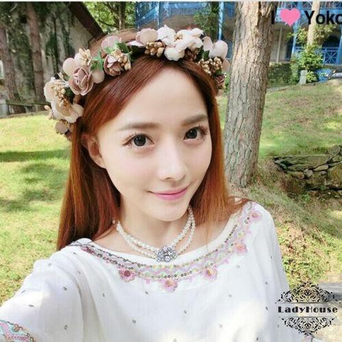 Vòng Hoa Cài Tóc Xinh Xắn Dành Cho Nữ