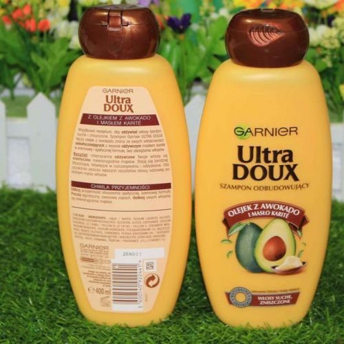 DẦU GỘI DƯỠNG ẨM GARNIER ULTRA DOUX TINH CHẤT BƠ