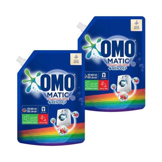 Combo 2 túi Túi Nước giặt Omo Matic dành cho máy giặt cửa trước túi 2kg