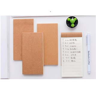 Tập Giấy Ghi Chú - Giấy Note Phong Cách Basic Cho Học Sinh