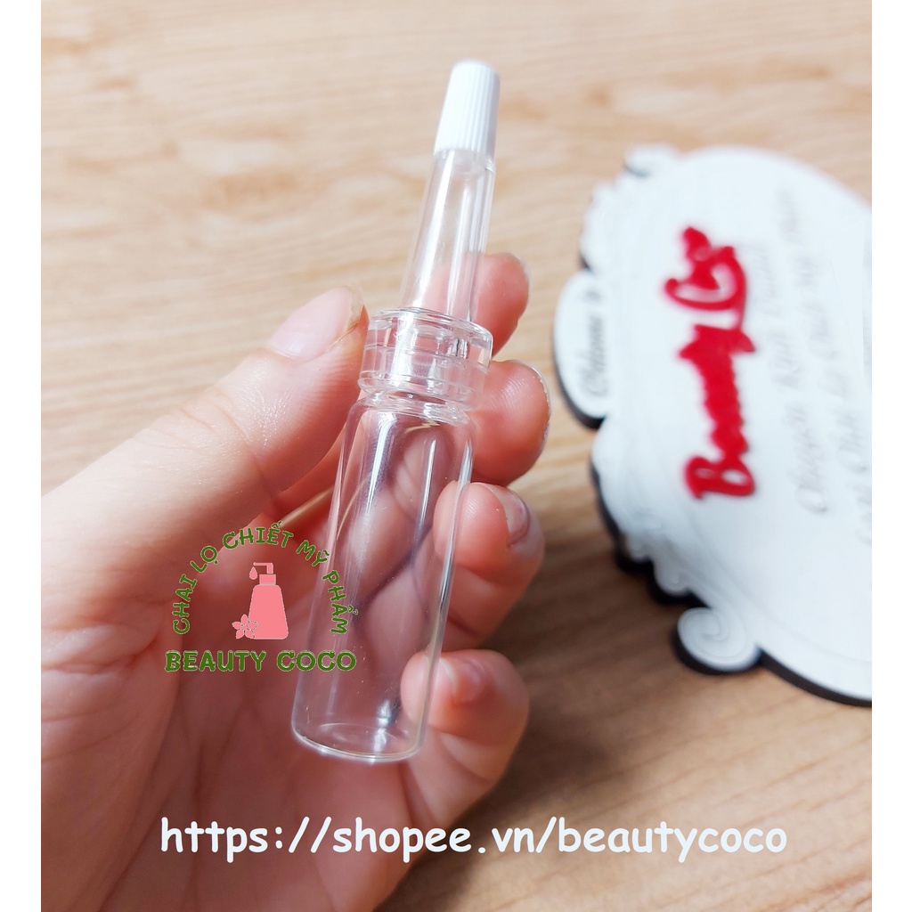 Lọ thủy tinh đựng serum nắp nhọn