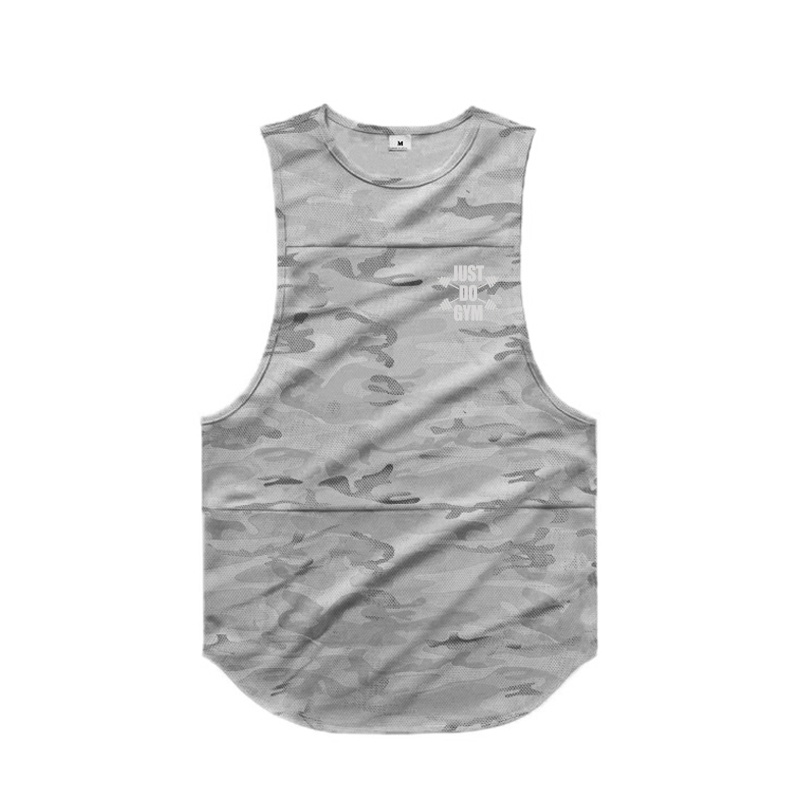 Áo Ba Lỗ Lưới Họa Tiết Rằn Ri Nhanh Khô Thời Trang Thể Thao Cho Nam 2022